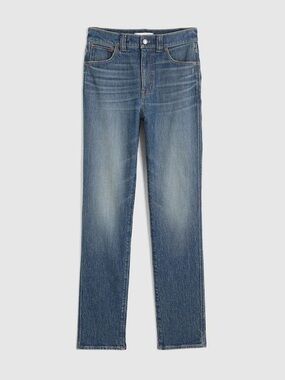 Madewell The Perfect Vintage Straight Jeans Retail $128 Size 32